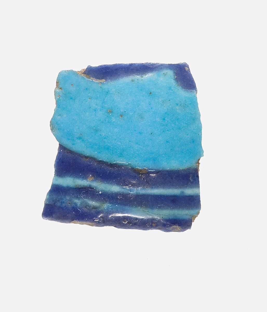 Fragment of Vase, Faience 