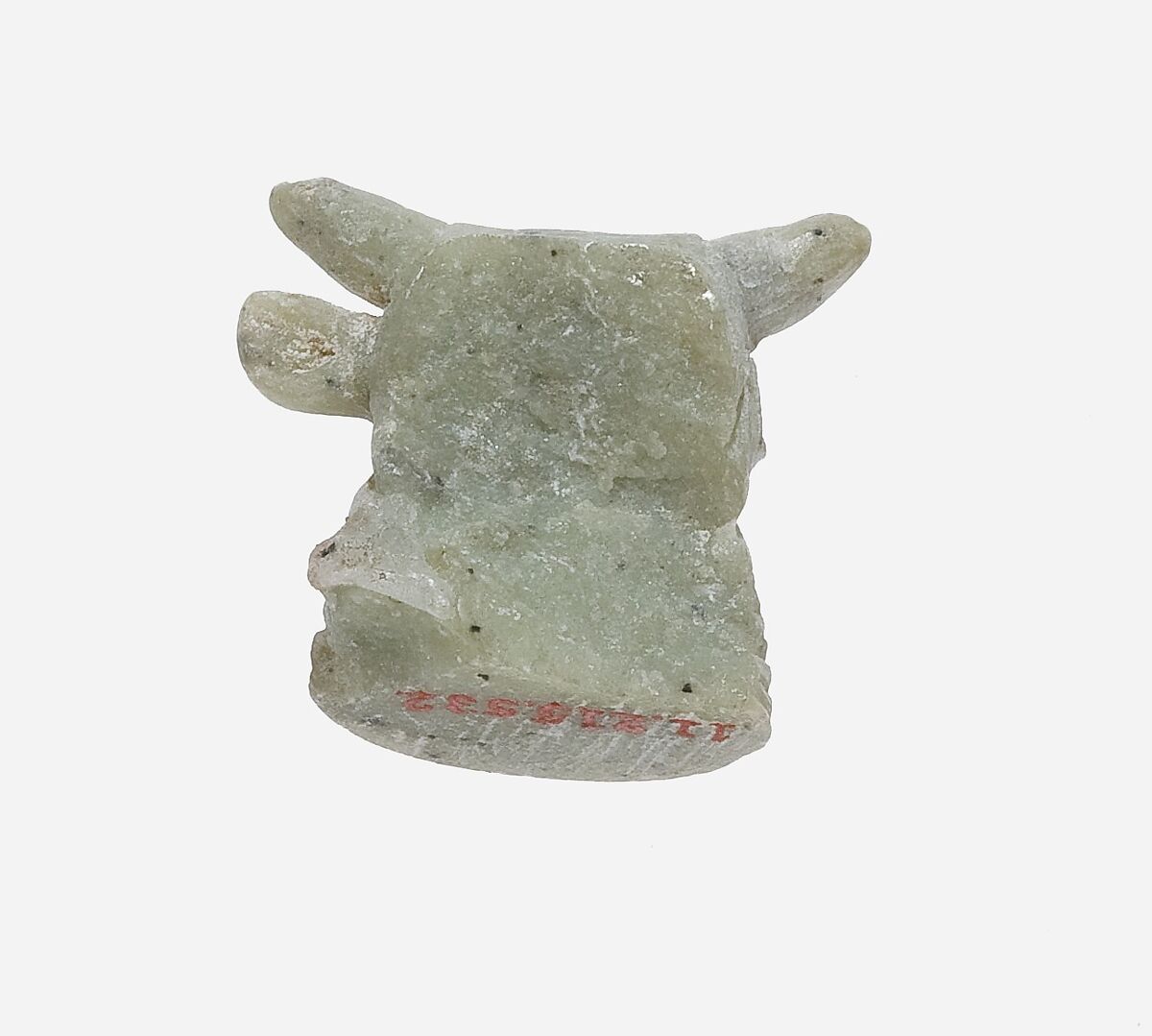 Gamepiece: Bull's Head, Soapstone