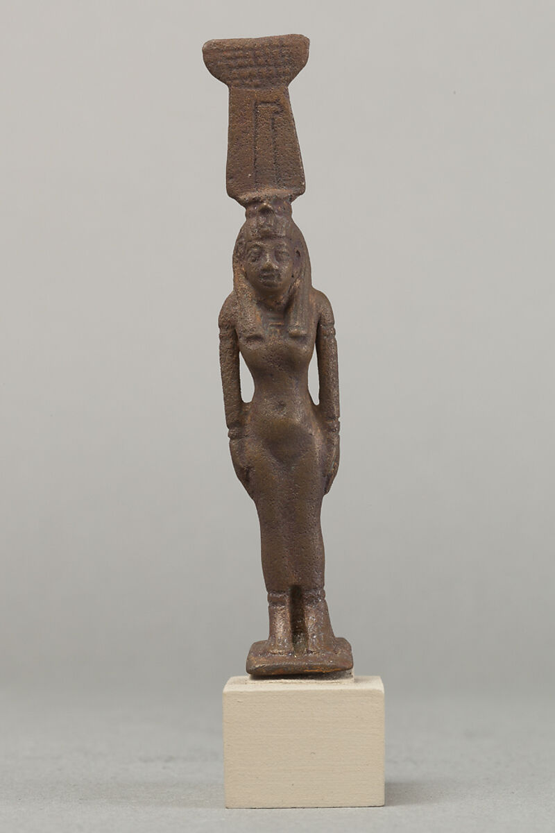 Statuette Of Nephthys Ptolemaic Or Roman Period The Metropolitan