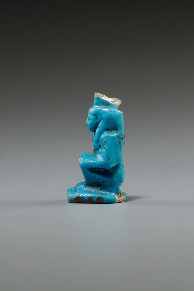 Maat, Bright blue faience