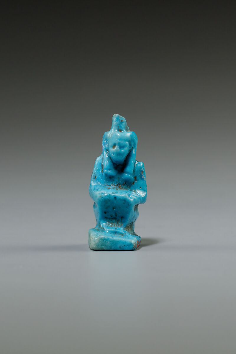 Maat, Bright blue faience 