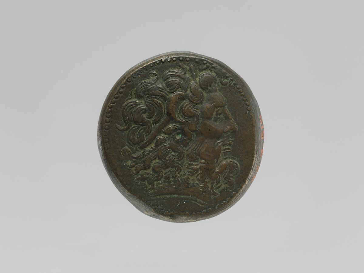 Coin of Ptolemy II from a Ptolemaic hoard, Bronze 