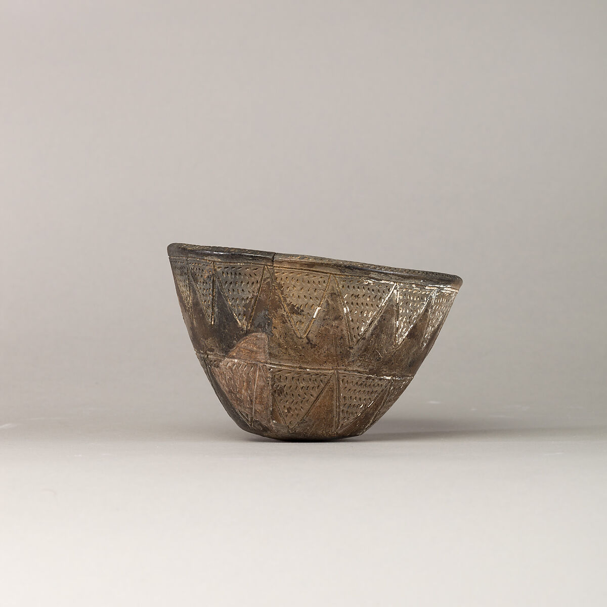 Black Incised Ware Bowl, Pottery