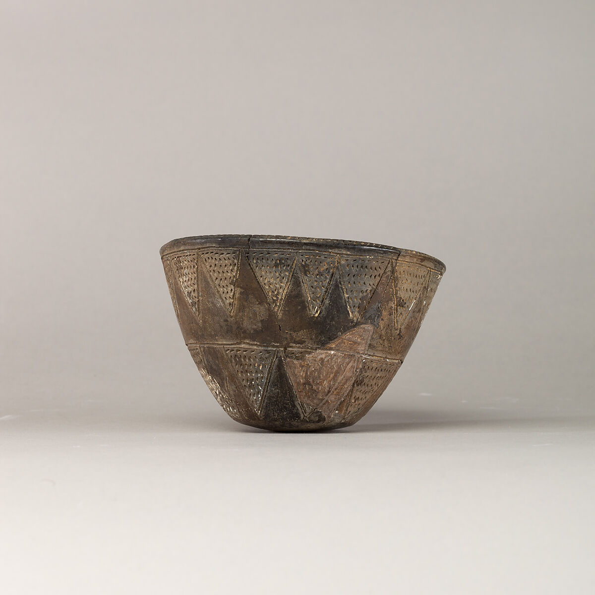 Black Incised Ware Bowl, Pottery