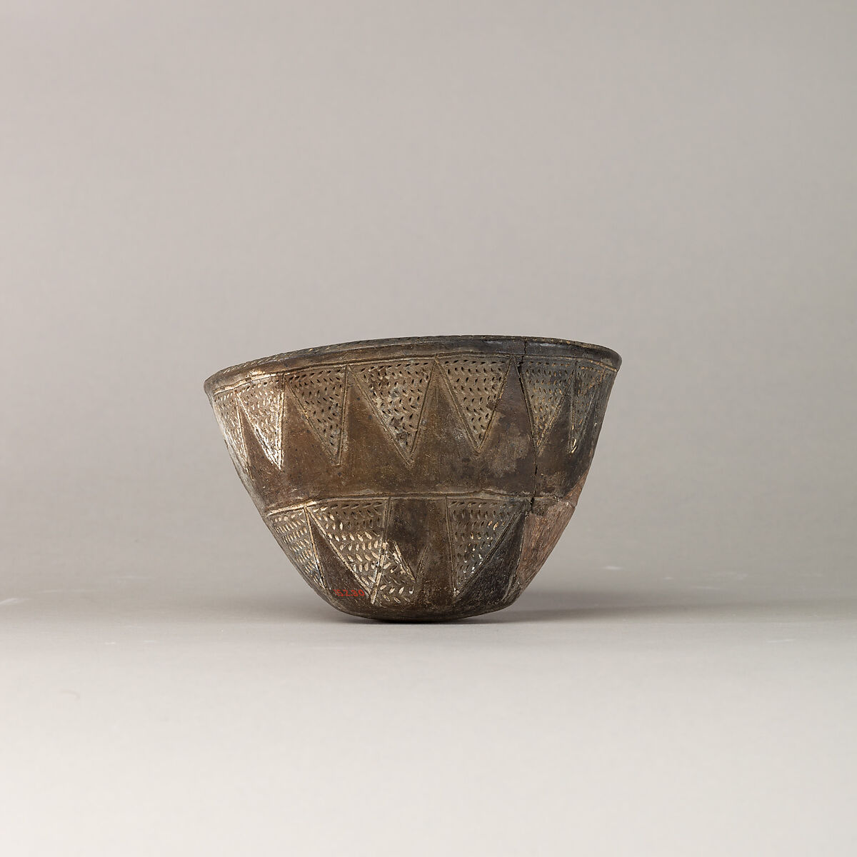 Black Incised Ware Bowl, Pottery