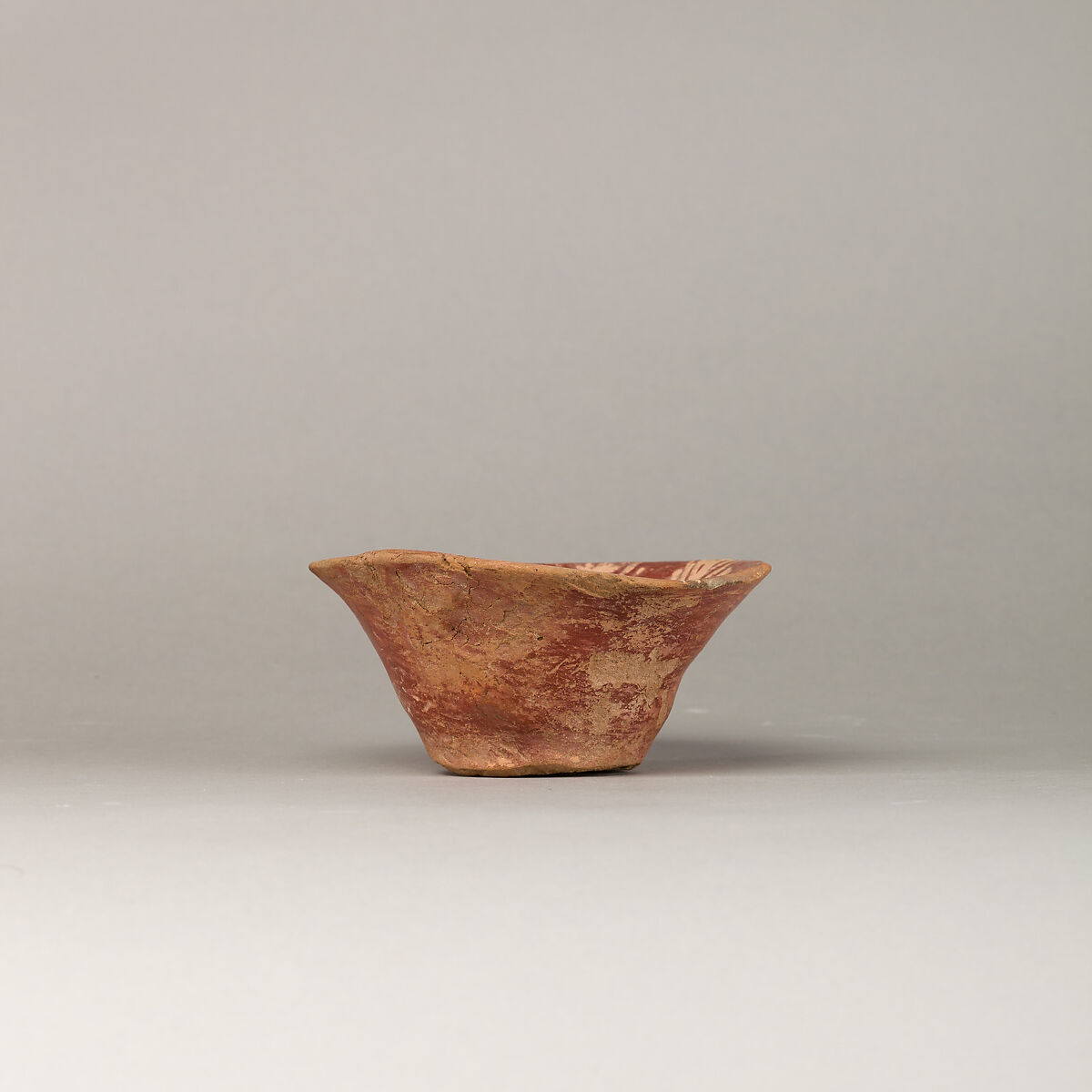 White Cross-lined Ware Bowl, Pottery, paint