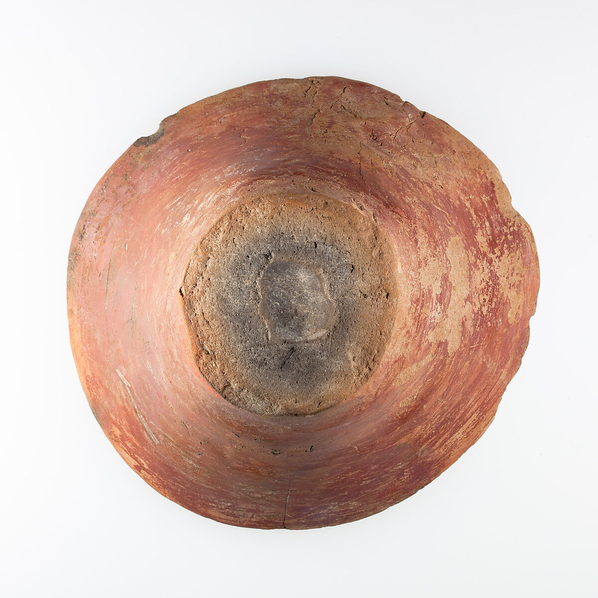 White Cross-lined Ware Bowl, Pottery, paint