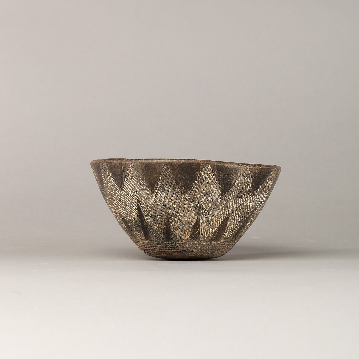 Black Incised Ware Bowl, Pottery 