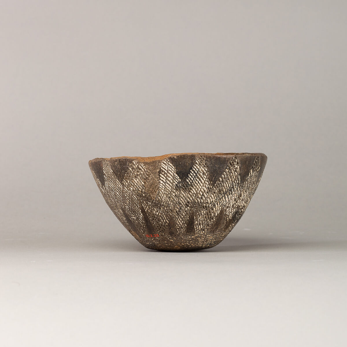 Black Incised Ware Bowl, Pottery