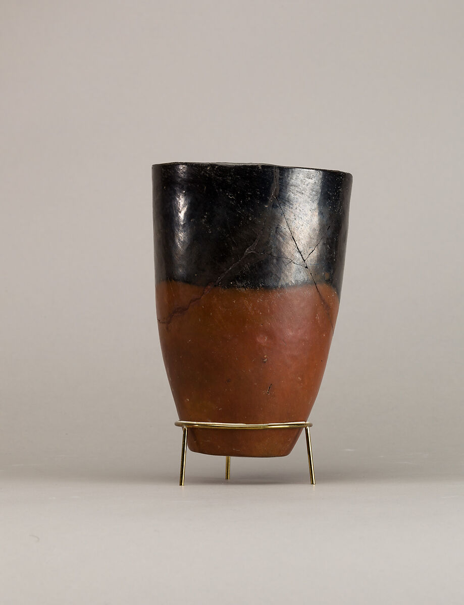 Black-topped Red Ware Beaker, Pottery