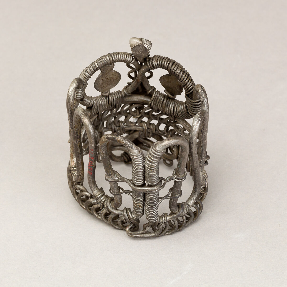 Bracelet or armlet with uraei, Silver