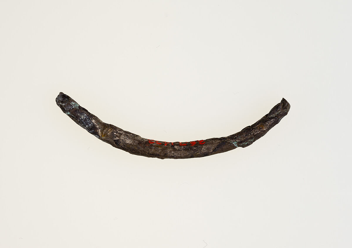 Part of a bangle (?), Silver 