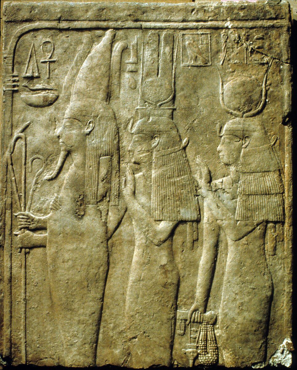 Relief from the South Wall of a Chapel of Ramesses I, Limestone