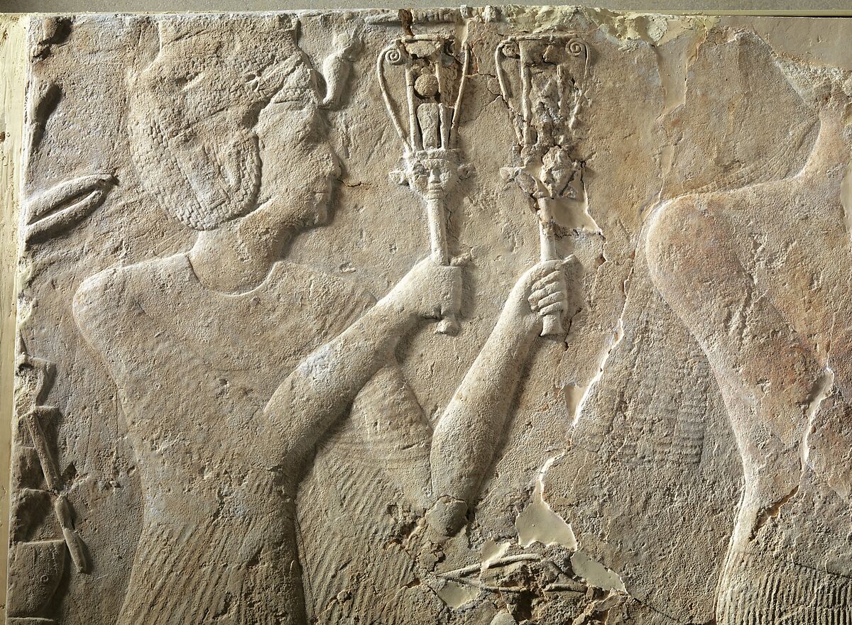 Relief from the South Wall of a Chapel of Ramesses I, Limestone 