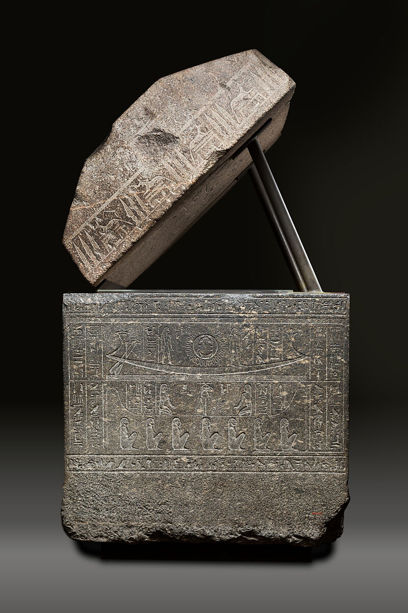 Sarcophagus of Wennefer, Granite or granodiorite