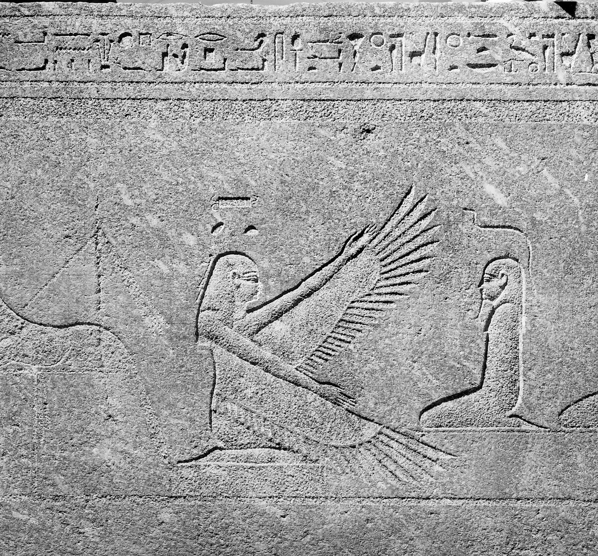 Sarcophagus of Wennefer, Granite or granodiorite