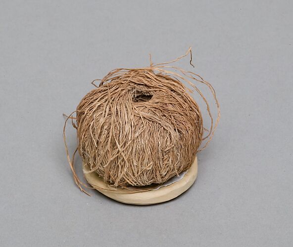 Ball of weaving thread