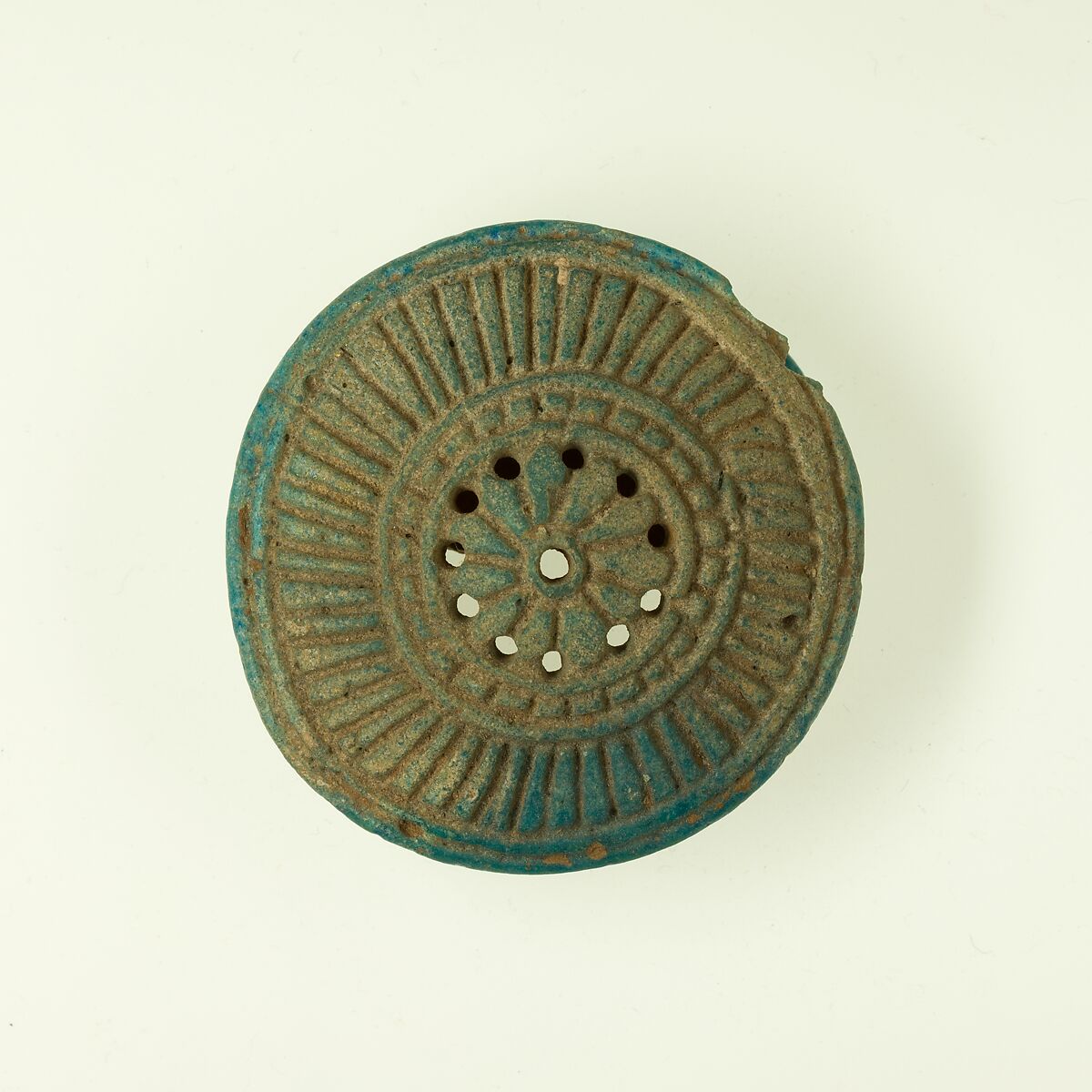 Ear plug, Faience 