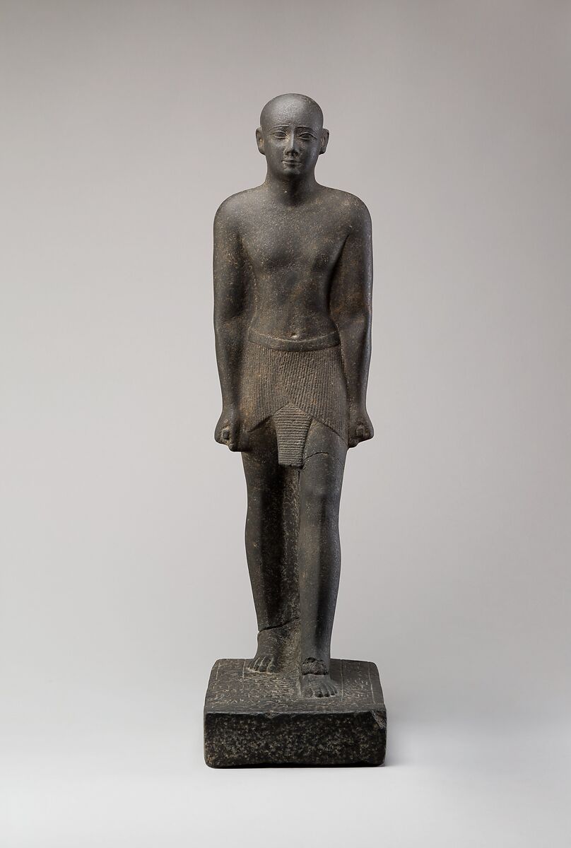 The God's Father, Prophet of Amun in Karnak, Ankhpakhered, son of Nesmin and Tadisetdiankh, Diorite