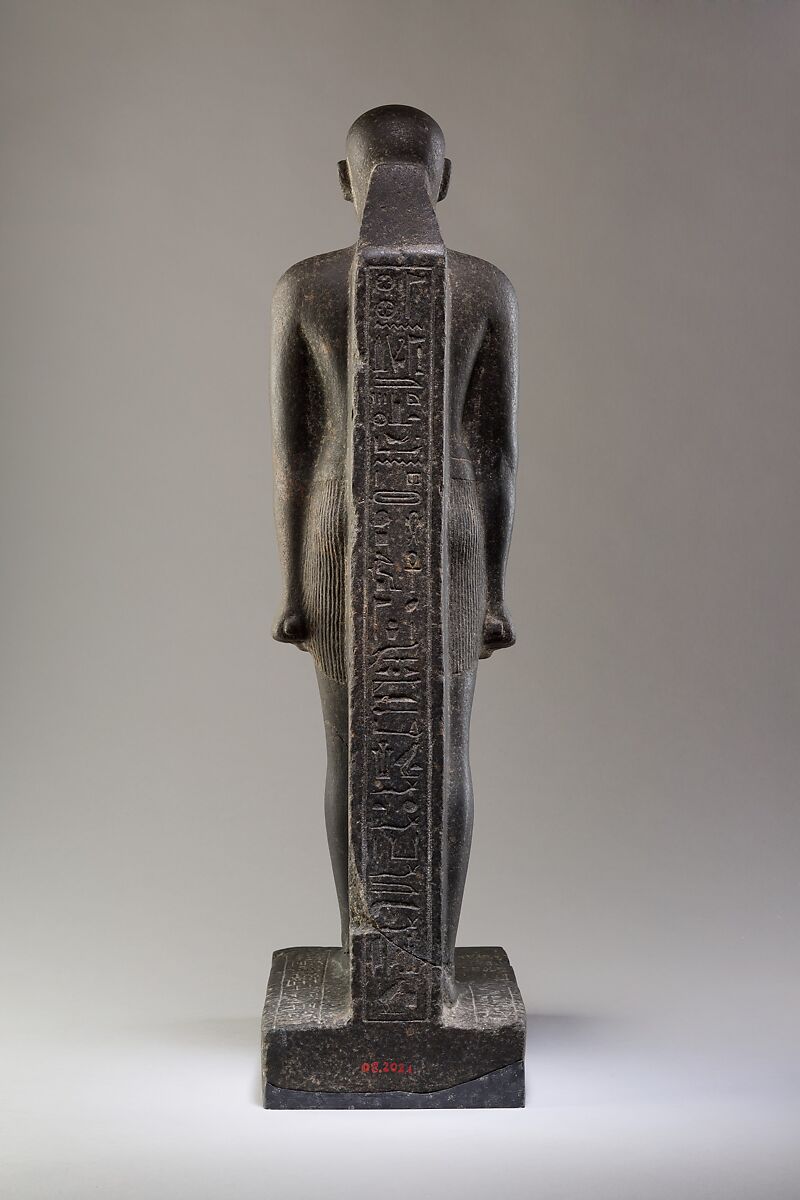 The God's Father, Prophet of Amun in Karnak, Ankhpakhered, son of Nesmin and Tadisetdiankh, Diorite