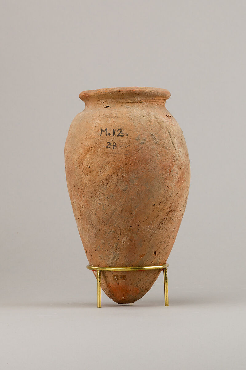 Rough ware jar, Pottery