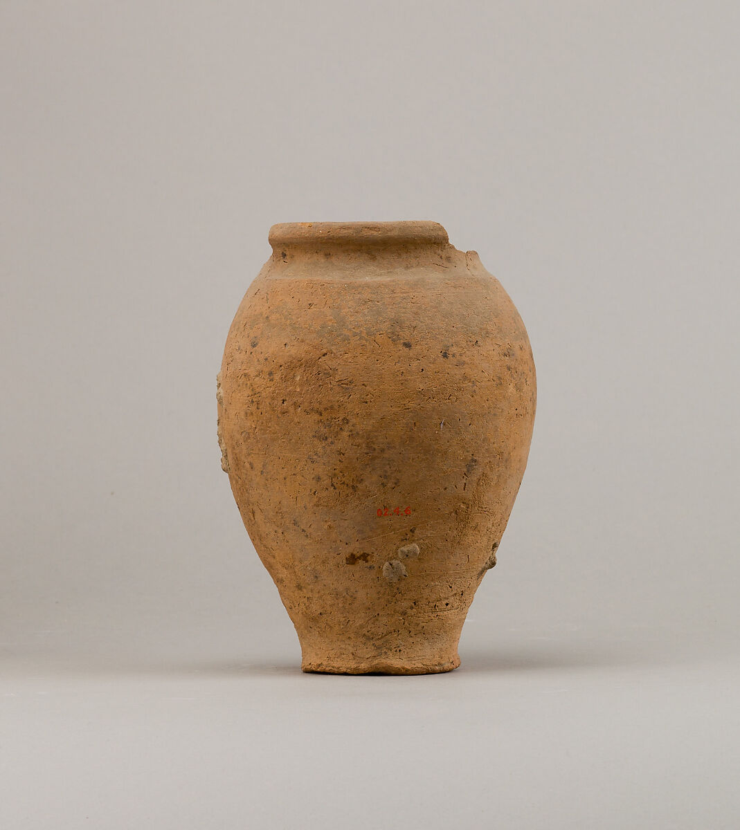 Rough ware jar, Pottery 