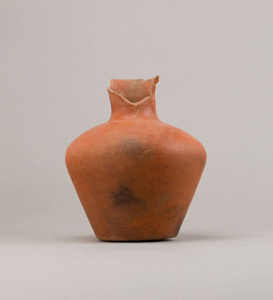 Jar with flat base, Pottery 