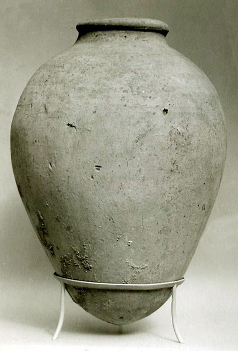 Large jar, Pottery