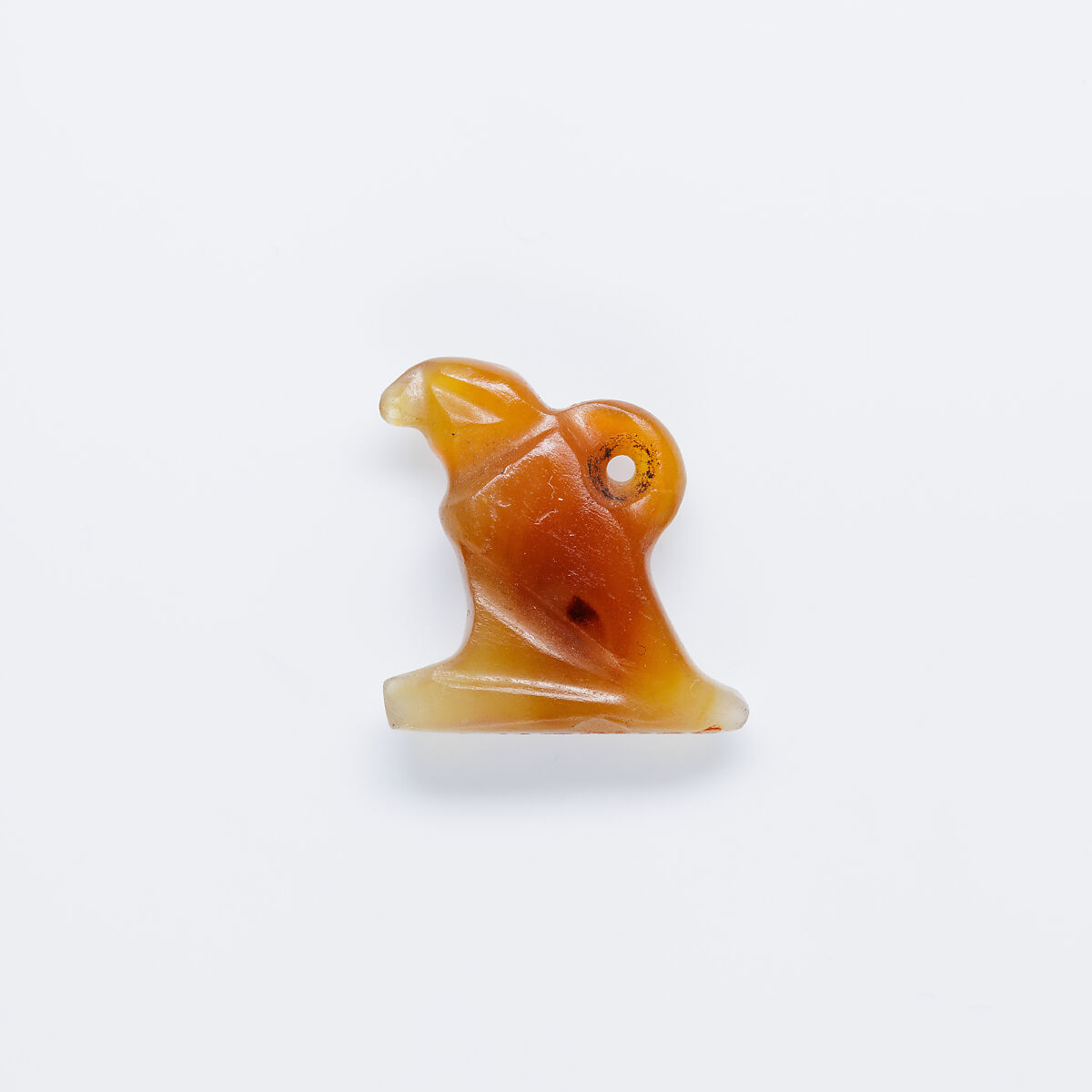 Falcon Amulet, Carnelian 