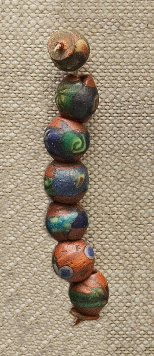 String of 7 Beads, Glass 