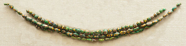 String of 5 Mosaic Beads
