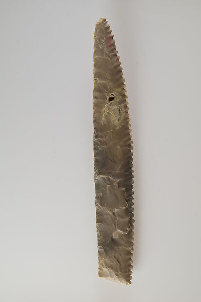 Bifacial Sickle Insert, Flint