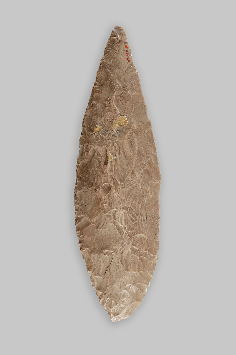 Bifacial Knife, Flint