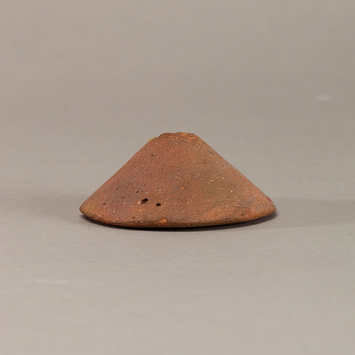 Probably a model macehead, Pottery 