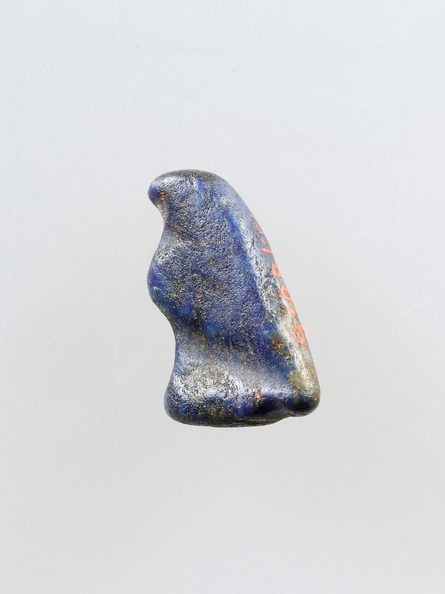 Falcon Amulet, Lapis lazuli 