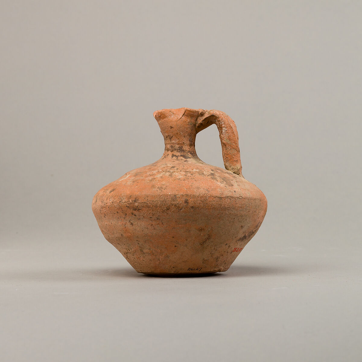 Jug with pinched trefoil rim, Pottery
