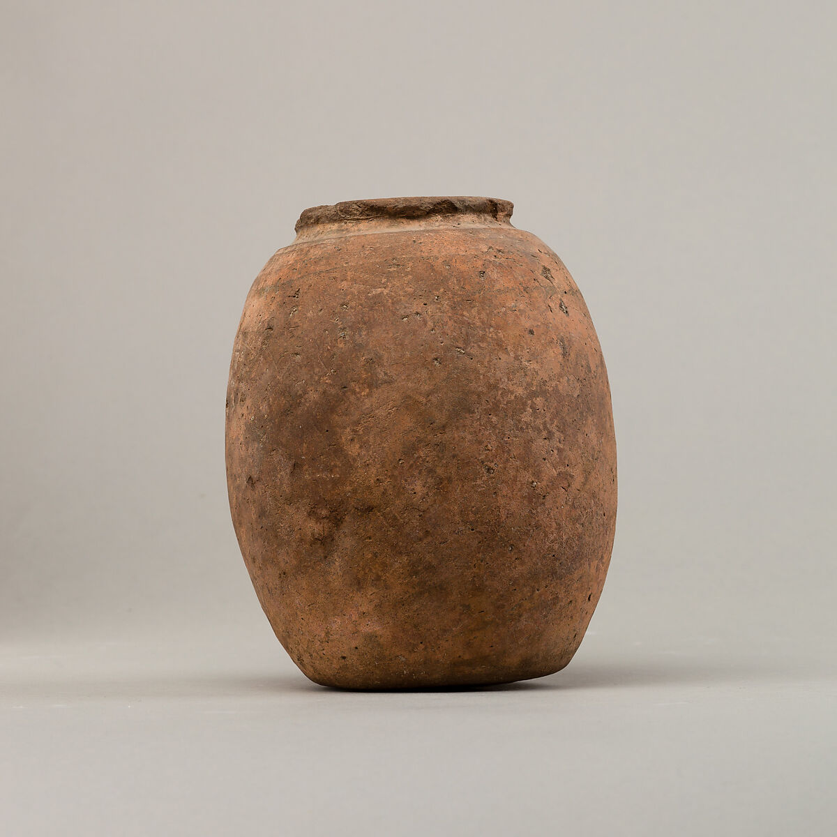 Ovoid jar, Pottery 