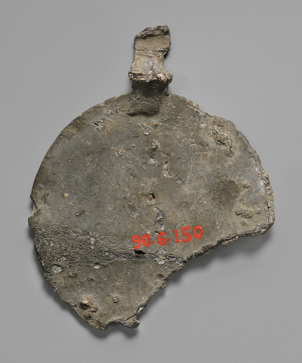 Pendant depicting Horus, Lead