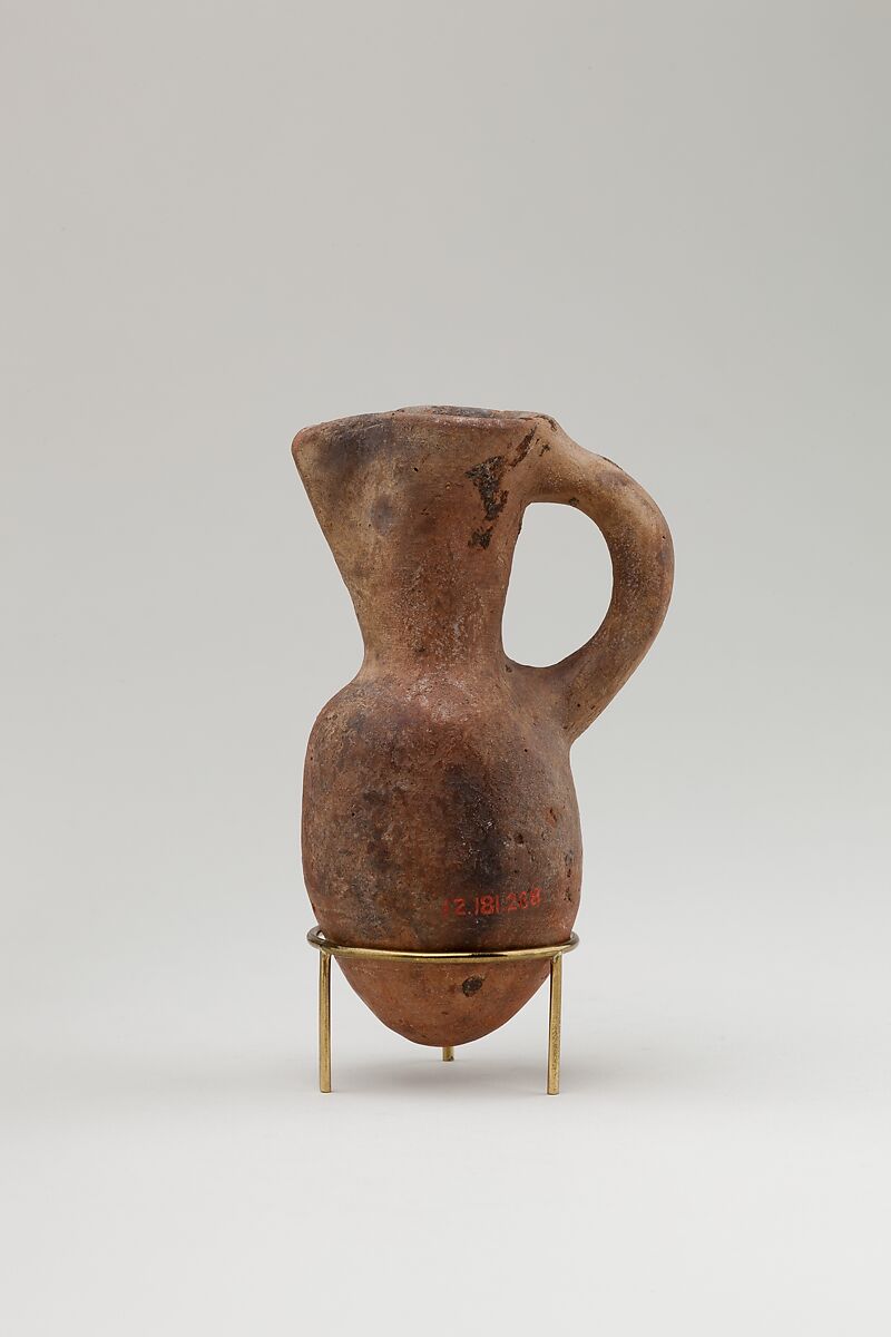 Jug, Pottery, red ware 