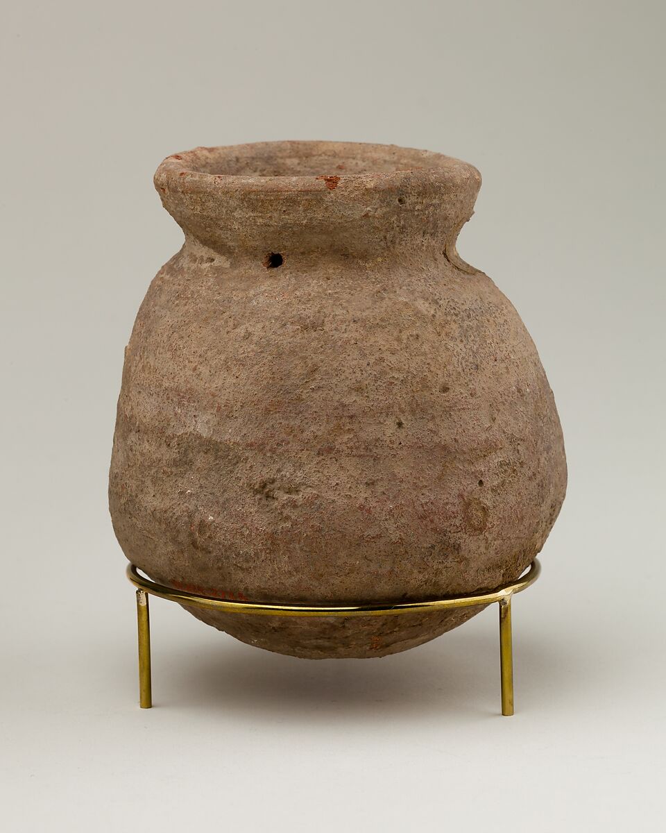 Pot That Contained a Donkey (12.181.272b-k), Pottery, coarse light ware 