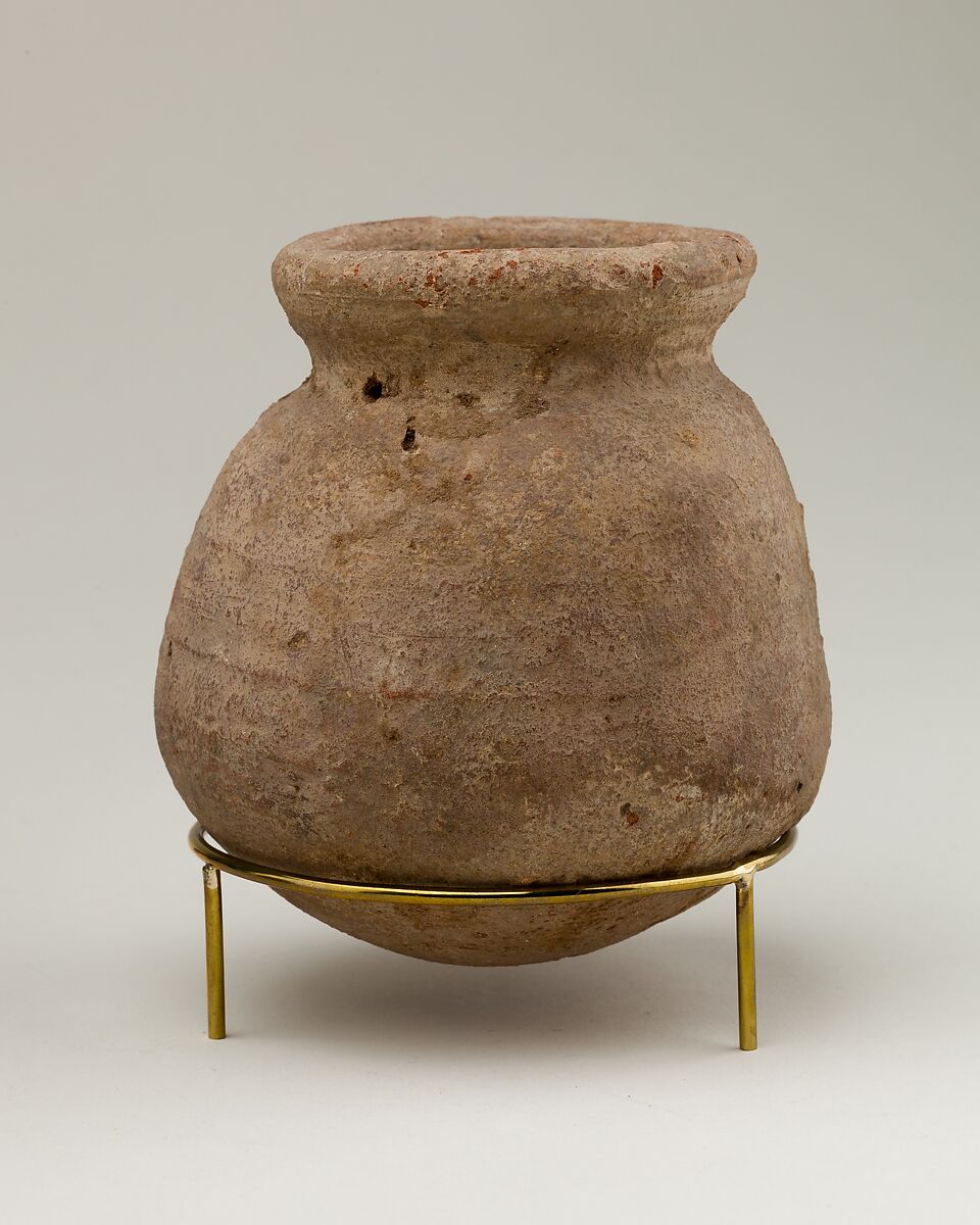 Pot That Contained a Donkey (12.181.272b-k), Pottery, coarse light ware