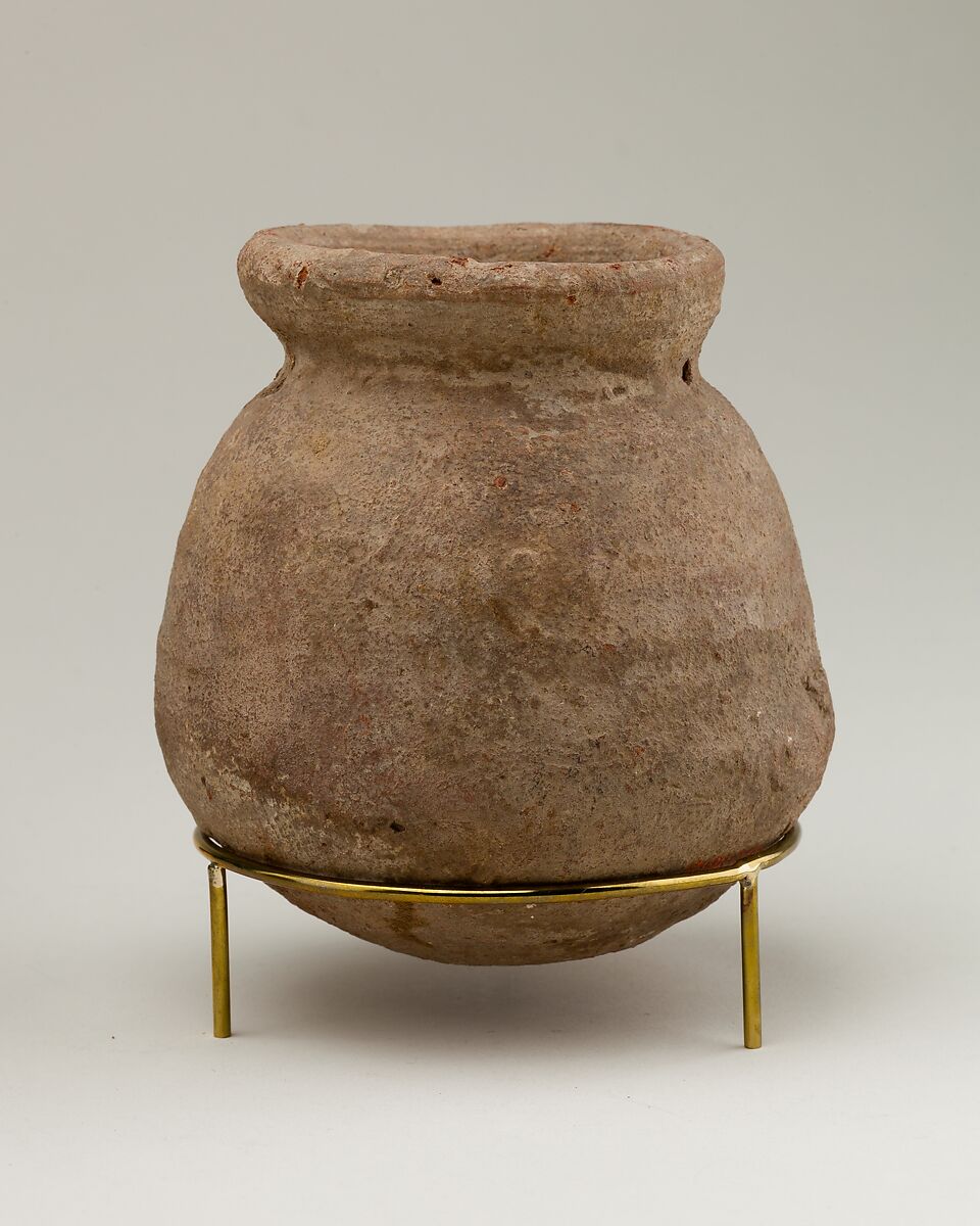 Pot That Contained a Donkey (12.181.272b-k), Pottery, coarse light ware