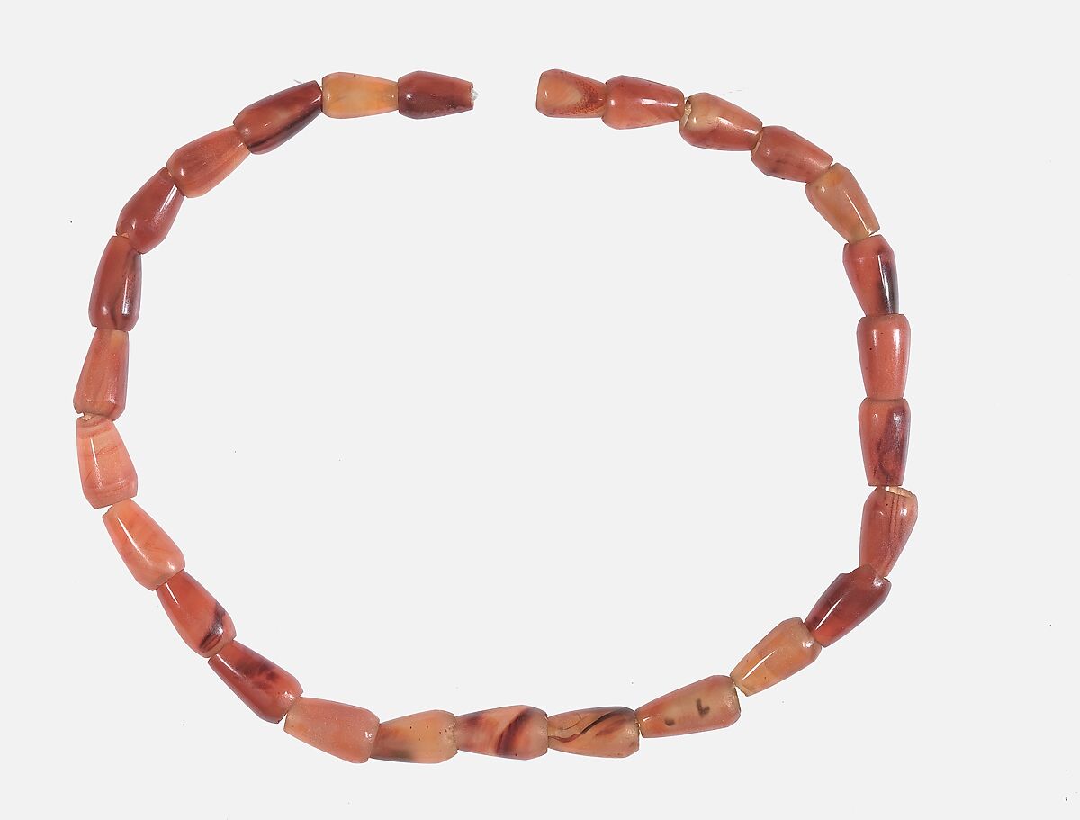 Necklace, Carnelian 