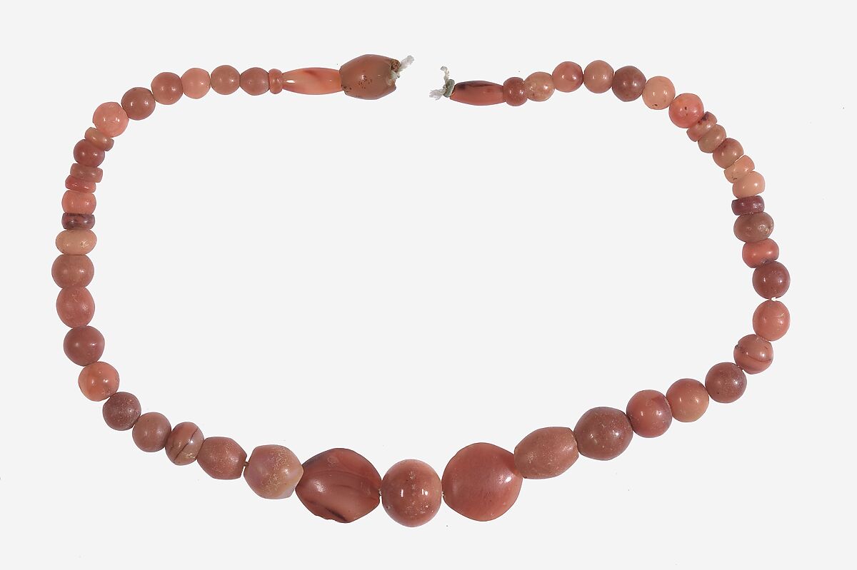 Necklace, Carnelian 