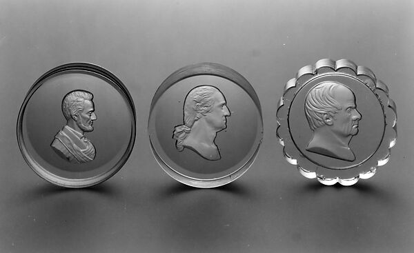 Paperweight, Probably James Gillinder and Sons (American, 1861–ca. 1930), Free-blown glass, American