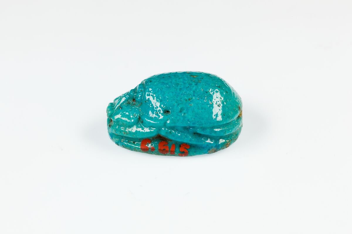 Scarab, Faience