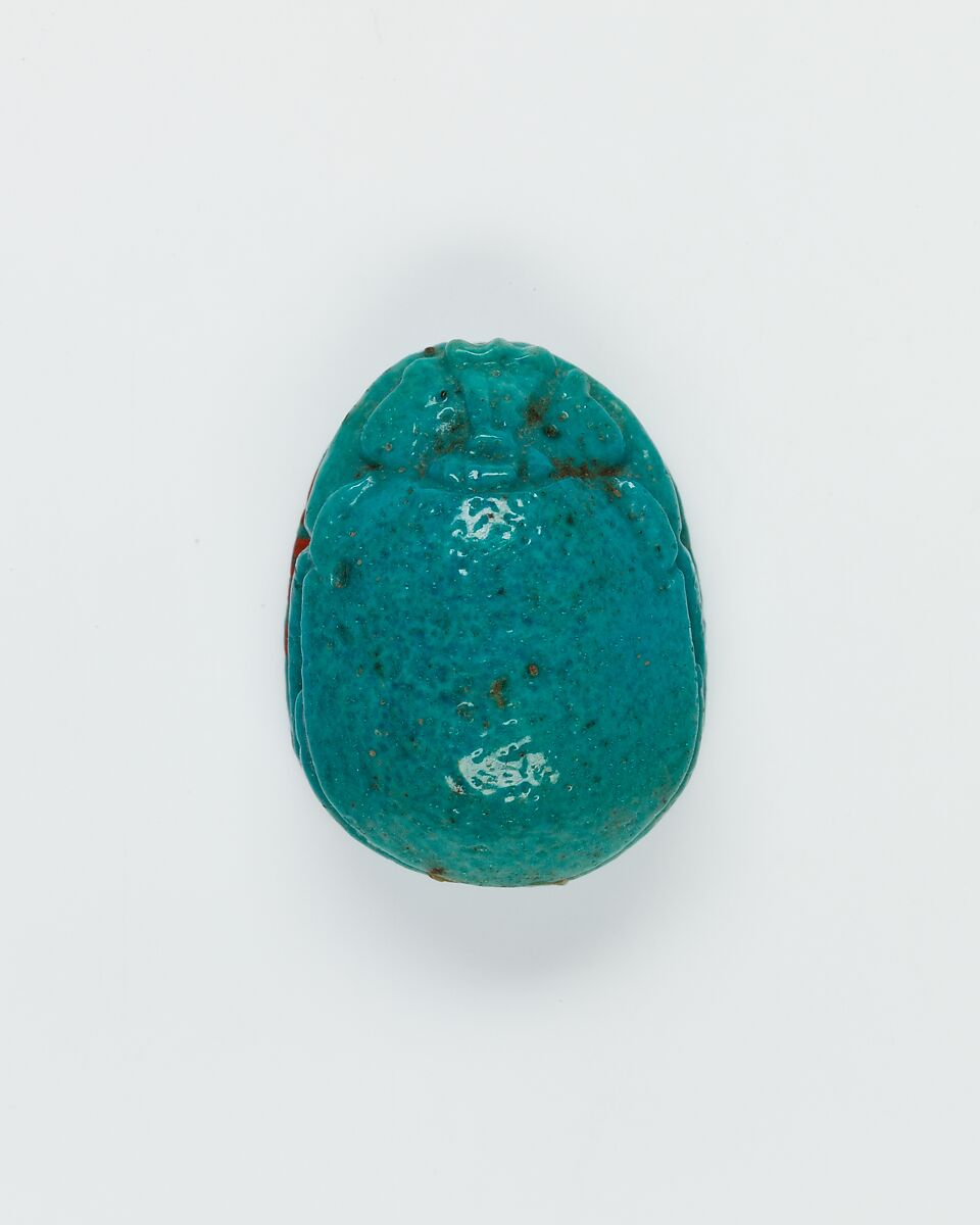 Scarab, Faience