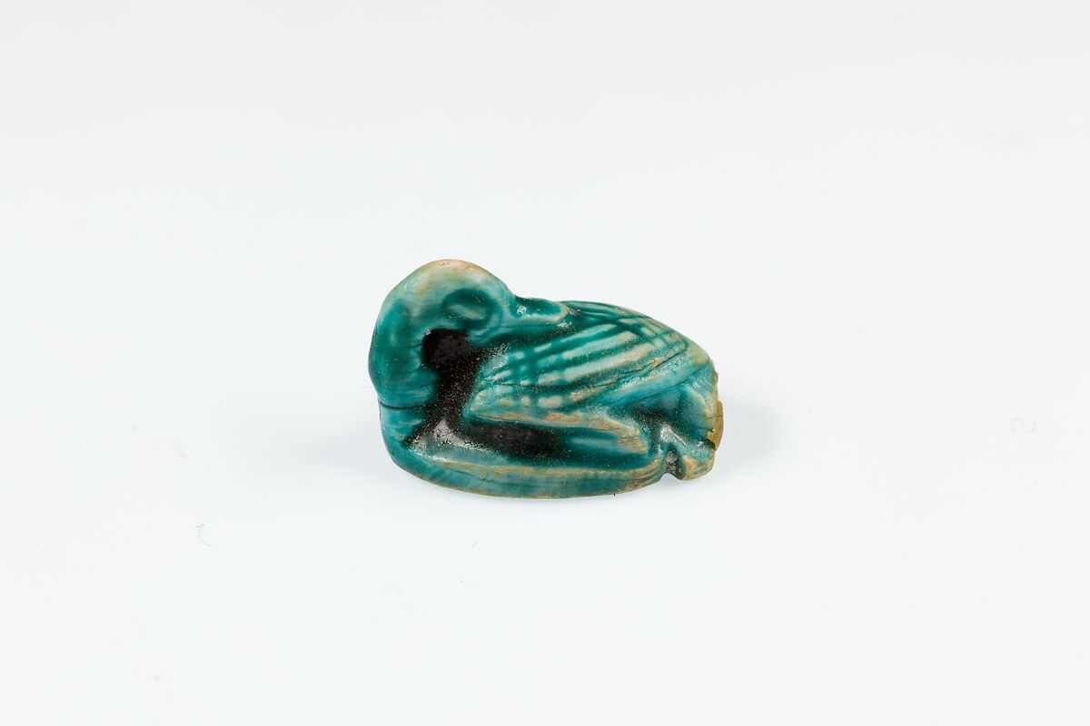 Seal, duck, Glazed steatite 