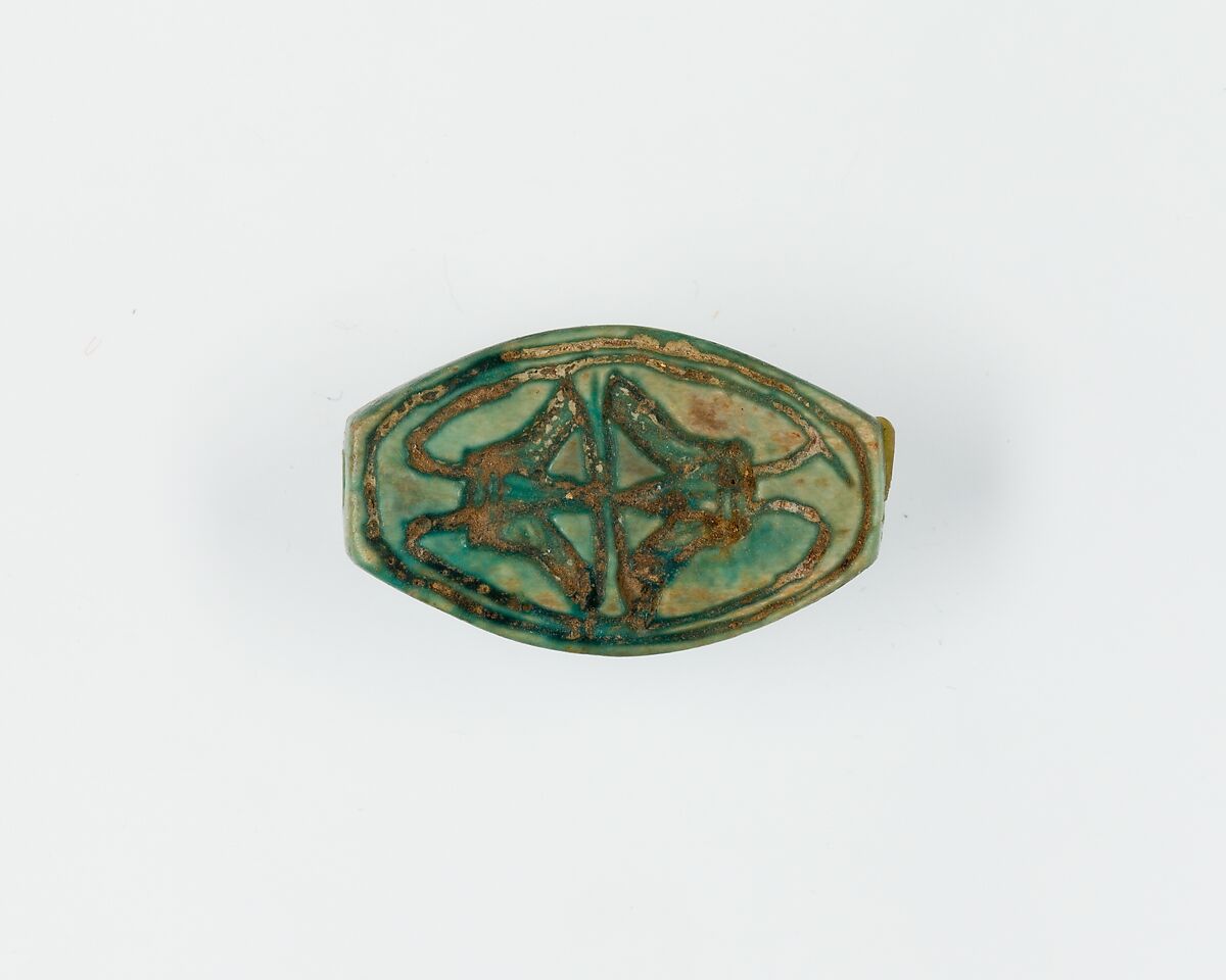 Scaraboid, Faience 