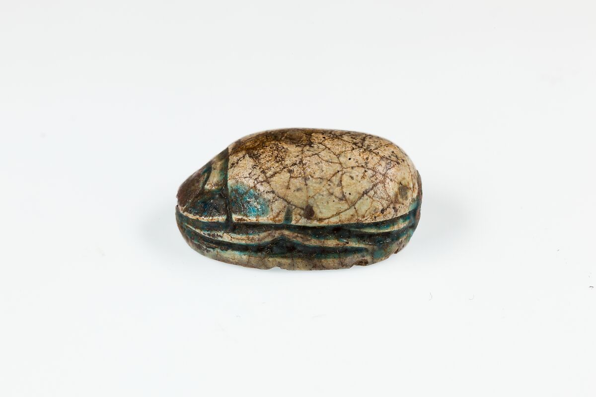 Scarab, Glazed steatite